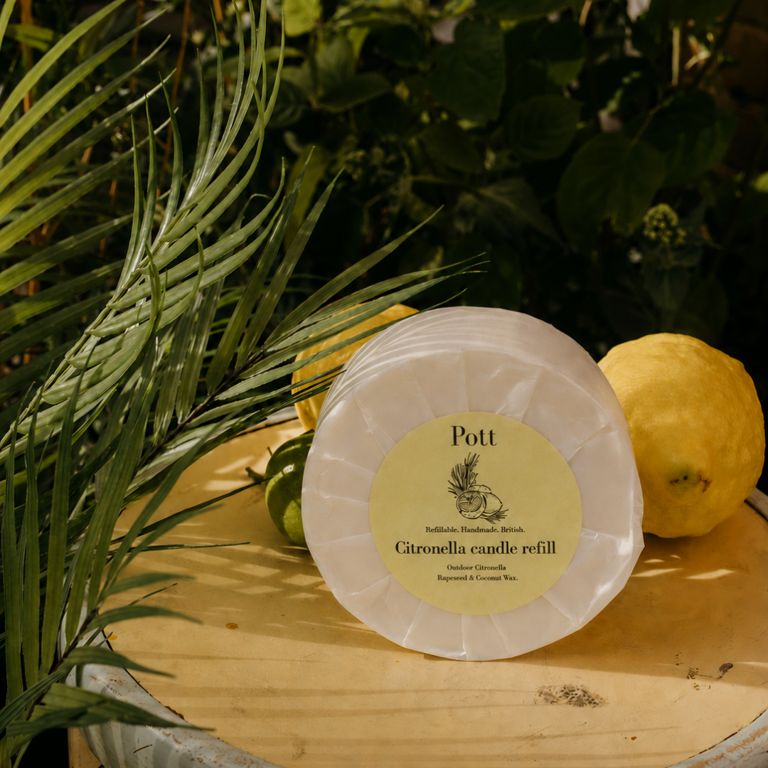 Citronella Outdoor Candle Refill (Grand Size)