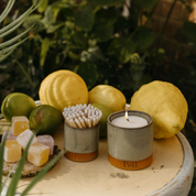 Citronella Outdoor Refillable Candle Starter Pack (Petite Size)