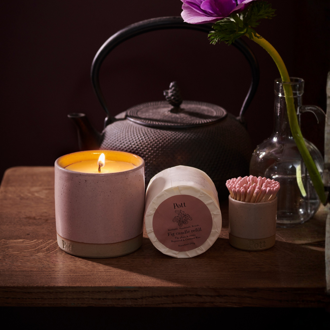 Fig Refillable Candle Starter Pack (Standard Size)