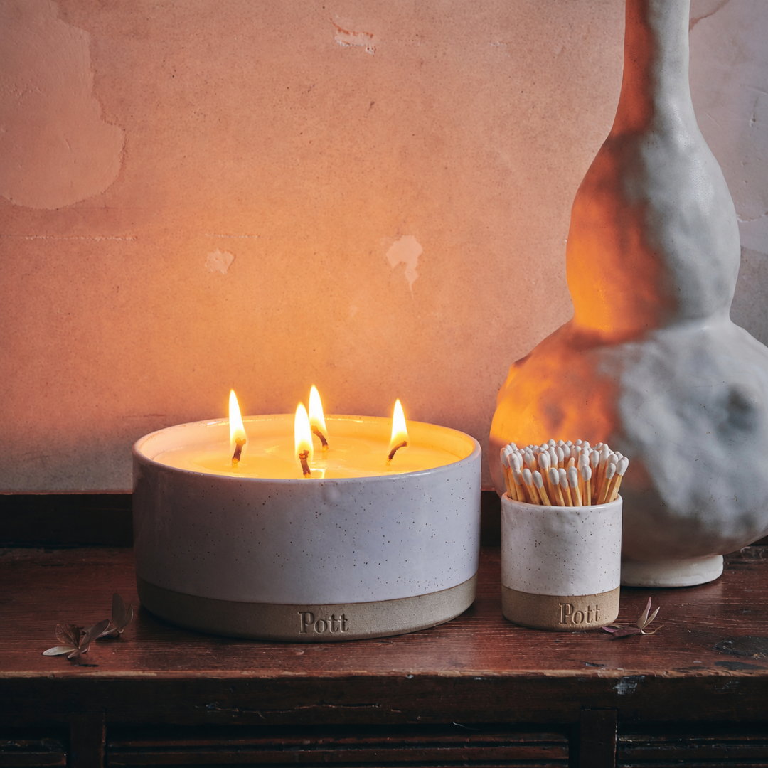 Orangery Refillable Candle Starter Pack (Grand Size)
