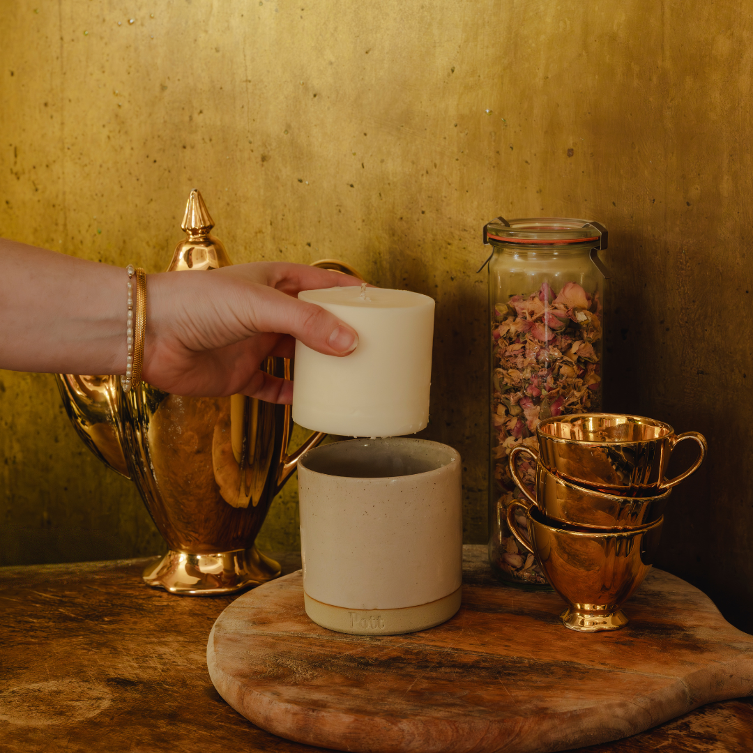 Roses Refillable Candle Starter Pack (Standard Size)
