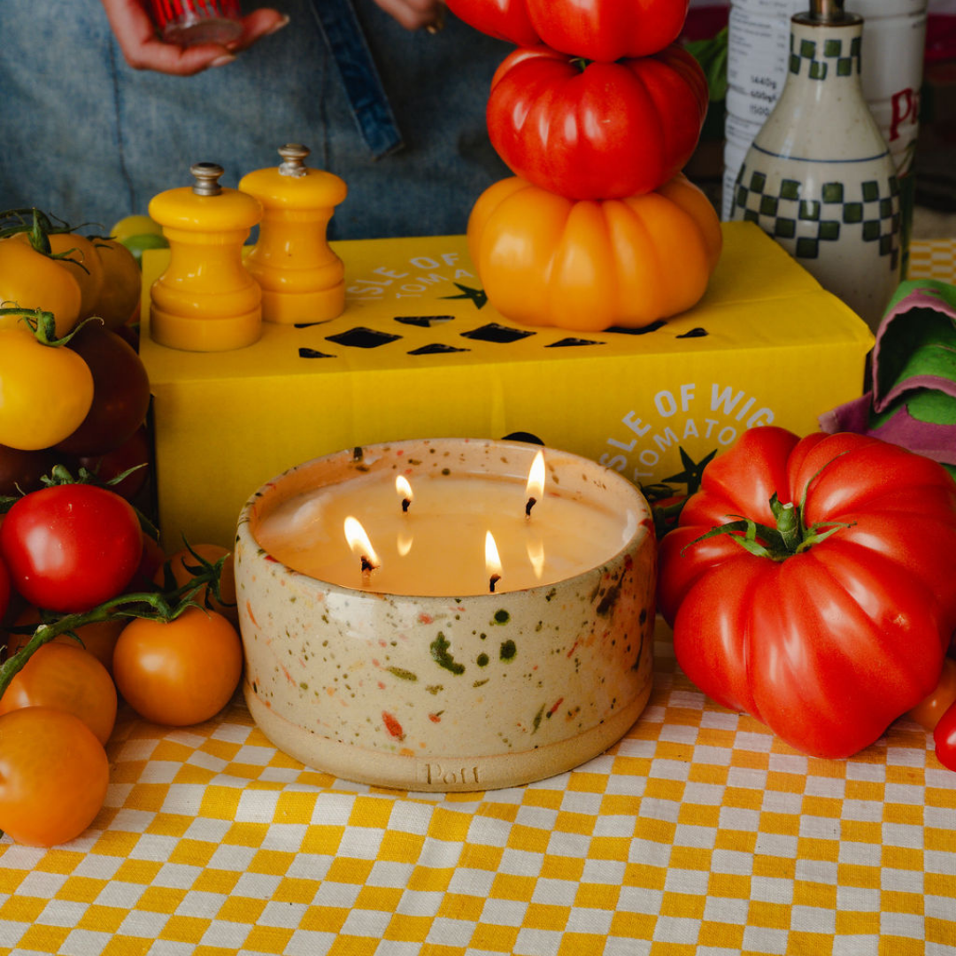 Tomato Vine Refillable Candle (Grand Size)