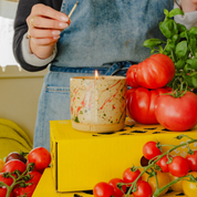 Tomato Vine Refillable Candle (Standard Size)