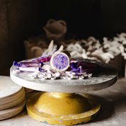 Blush with Violet Petite Candle